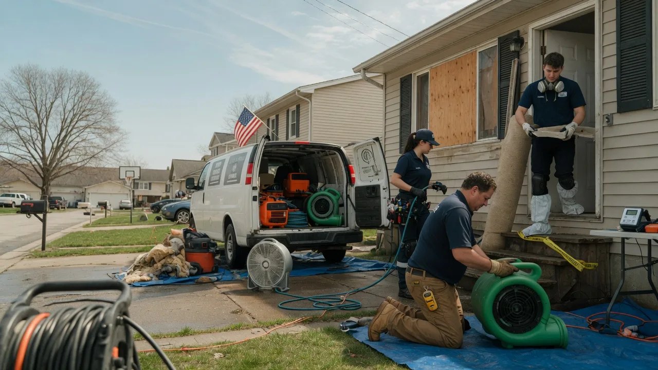 Water Damage Restoration in Farmersville, TX near me